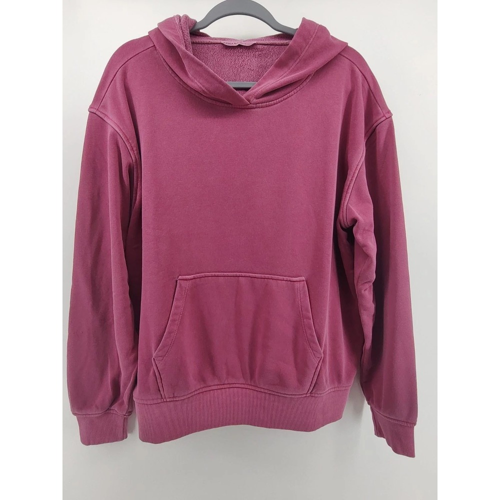Zenana Womens Mauve Pink Fleece Pullover Hoodie Sweatshirt BTW-4588 Medium NWT
